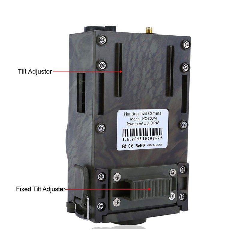 HC-300M 12MP 1080P lovecká kamera s nočným videním pri sledovaní divočiny podpora TF karty pre video schopnosti
