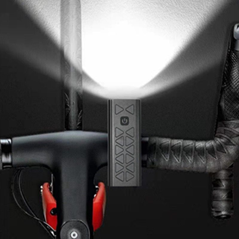 NiteBeam BR08 USB dobíjacie predné svetlo na bicykel 10000 lúmenov pre bezpečnosť pri jazde a mestské bicyklovanie
