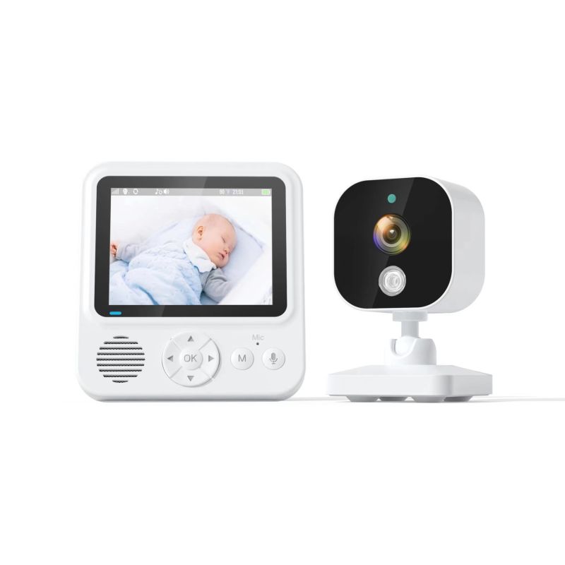 AMB900 video baby monitor s 2.8 palcovým LCD displejom 4násobné priblíženie a 720P kvalita pre bezpečnosť dieťaťa