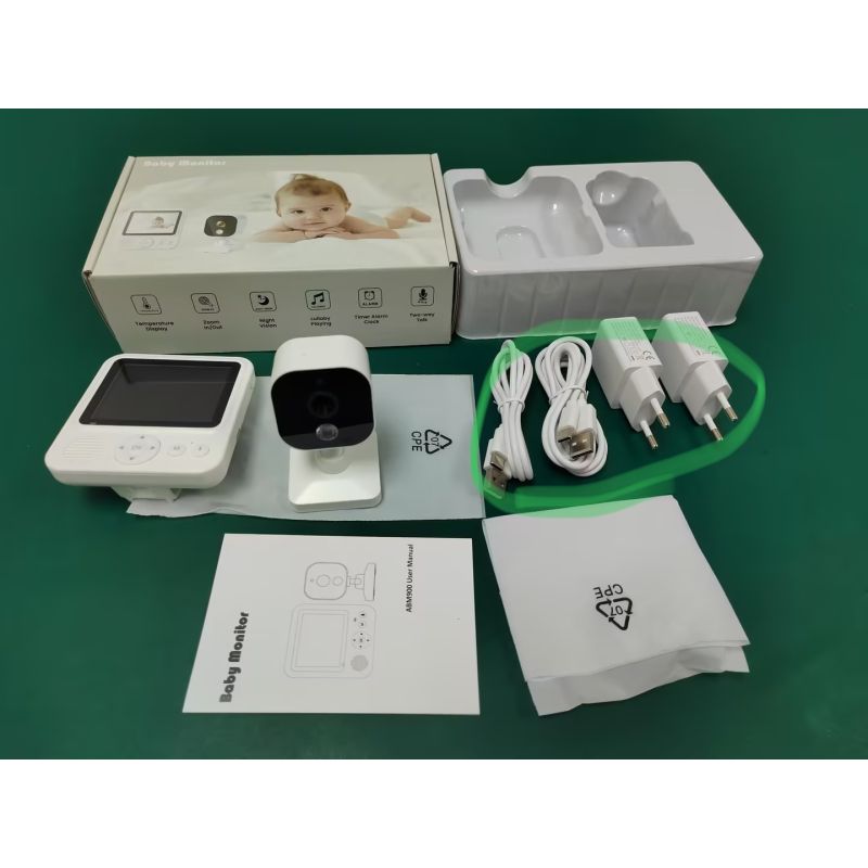 AMB900 video baby monitor s 2.8 palcovým LCD displejom 4násobné priblíženie a 720P kvalita pre bezpečnosť dieťaťa