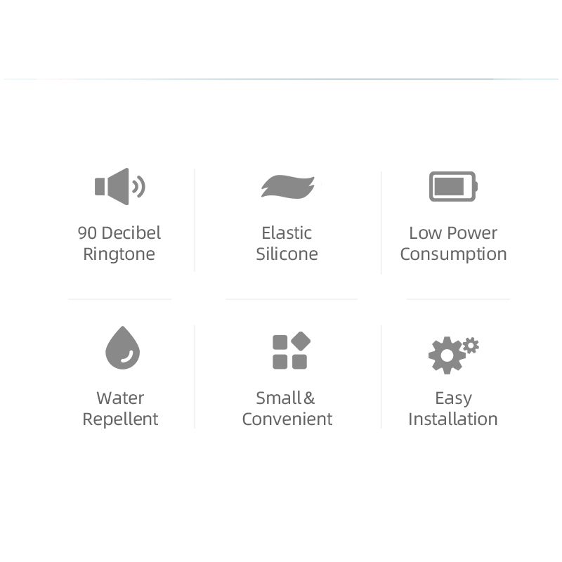 ROCKBROS elektrický cyklistický zvonček 110 dB vodotesný trvanlivý dizajn pre bezpečnú jazdu MTB aj mesto