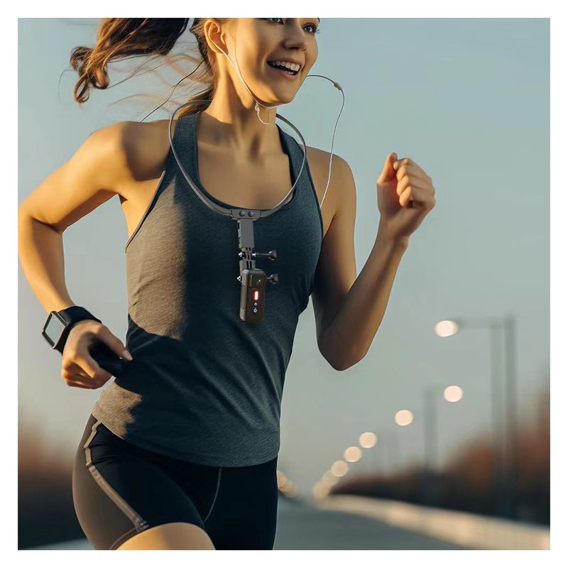 1080P Bicycle Recorder Bicyklové zadné svetlo Multifunkčný Vlog Walkman kamera HD video záznam Cyklistika