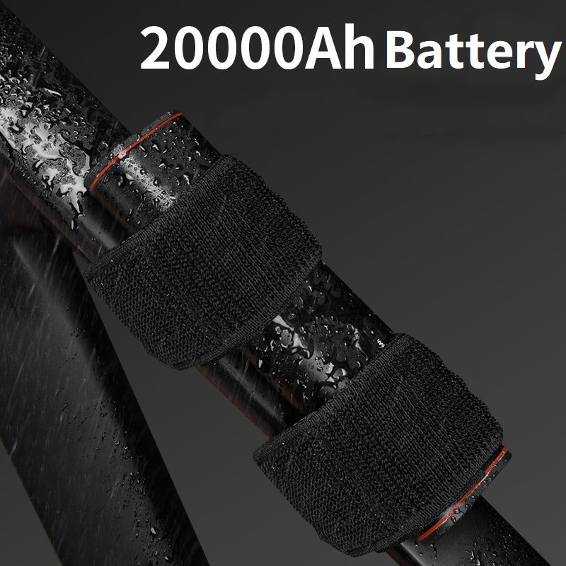 Mangeleyes M5 svetlo na horský bicykel 5000 lúmenov nastaviteľné režimy 20000mAh USB nabíjacie na nočnú jazdu