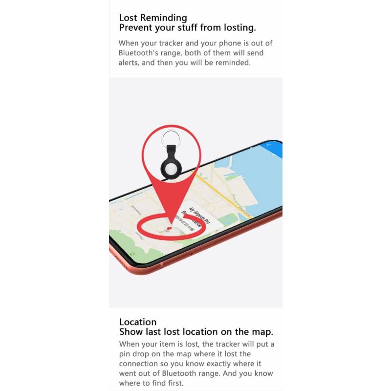 Objavte Mini GPS Tracker s Bluetooth 4.0 a Smart Locator pre deti a zvieratá Lahký dizajn a iSearching App