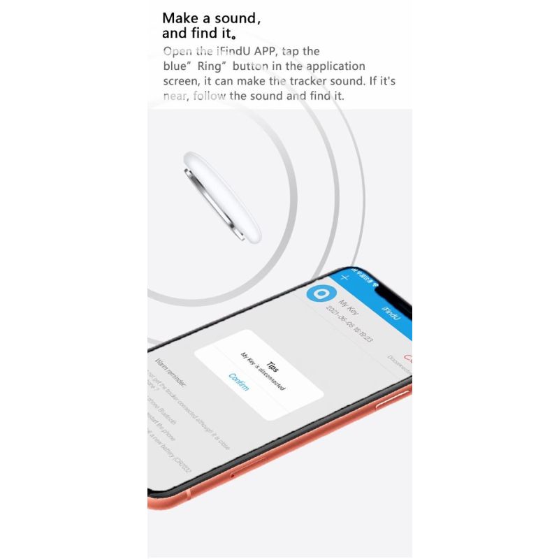 Objavte Mini GPS Tracker s Bluetooth 4.0 a Smart Locator pre deti a zvieratá Lahký dizajn a iSearching App