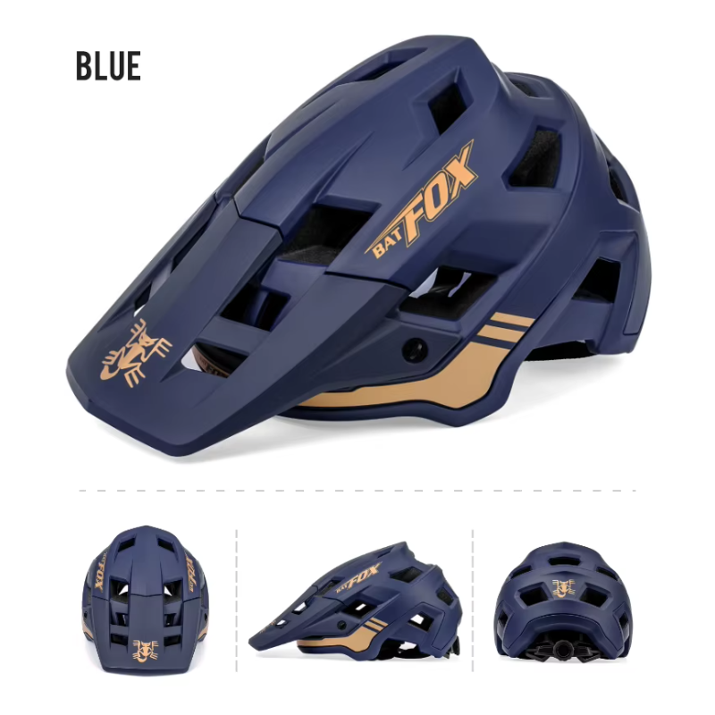 Ľahká ochranná prilba BATFOX pre dospelých s technológiou In-Mold dostupná v žiarivých farbách