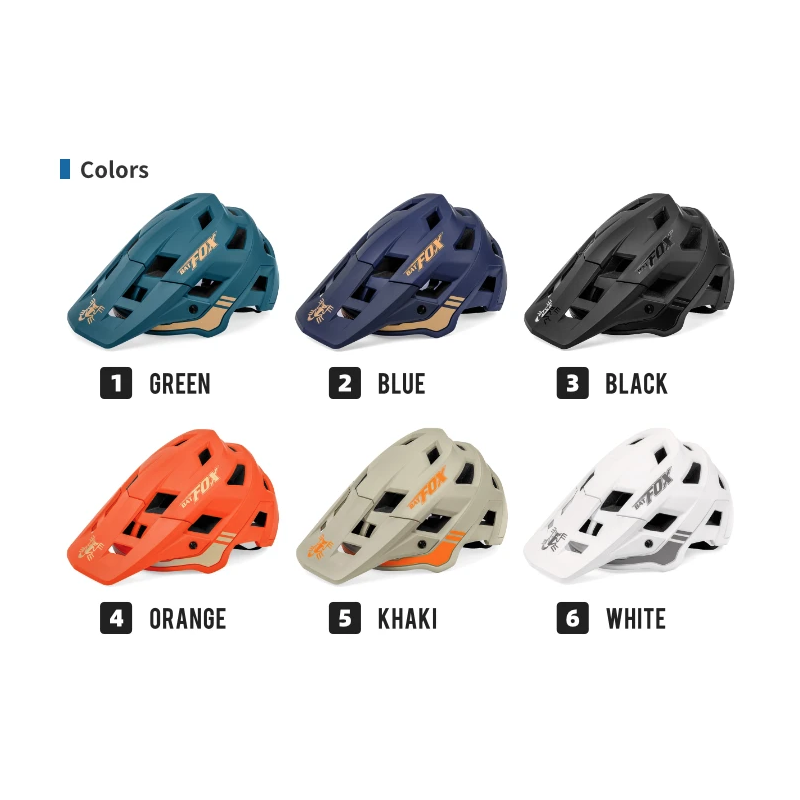 Ľahká ochranná prilba BATFOX pre dospelých s technológiou In-Mold dostupná v žiarivých farbách