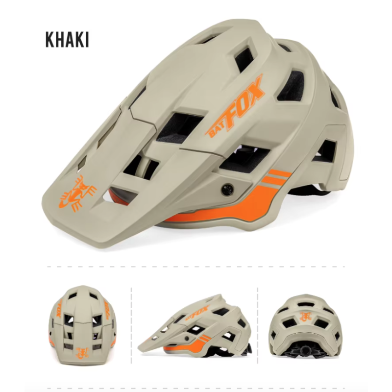 Ľahká ochranná prilba BATFOX pre dospelých s technológiou In-Mold dostupná v žiarivých farbách