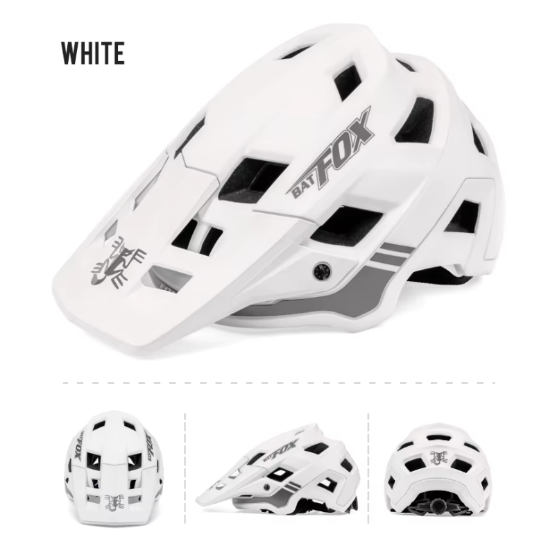 Ľahká ochranná prilba BATFOX pre dospelých s technológiou In-Mold dostupná v žiarivých farbách