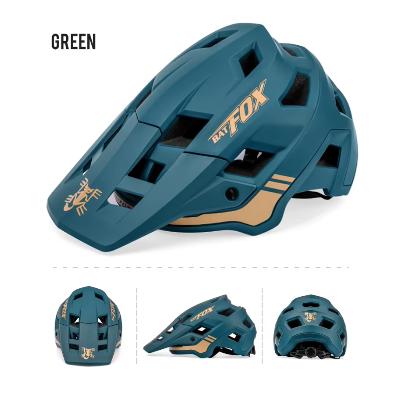 Ľahká ochranná prilba BATFOX pre dospelých s technológiou In-Mold dostupná v žiarivých farbách