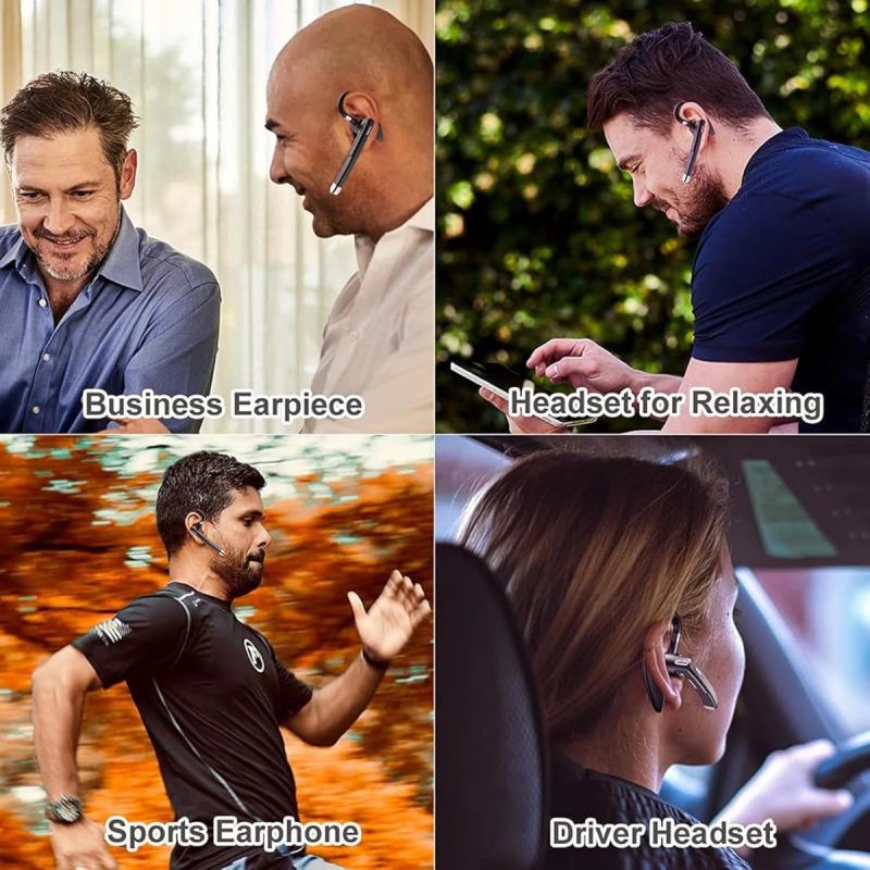 Bezdrôtové Športové Bluetooth 5.3 slúchadlá s mikrofónom, ENC potlačenie hluku, handsfree pre aktívny život