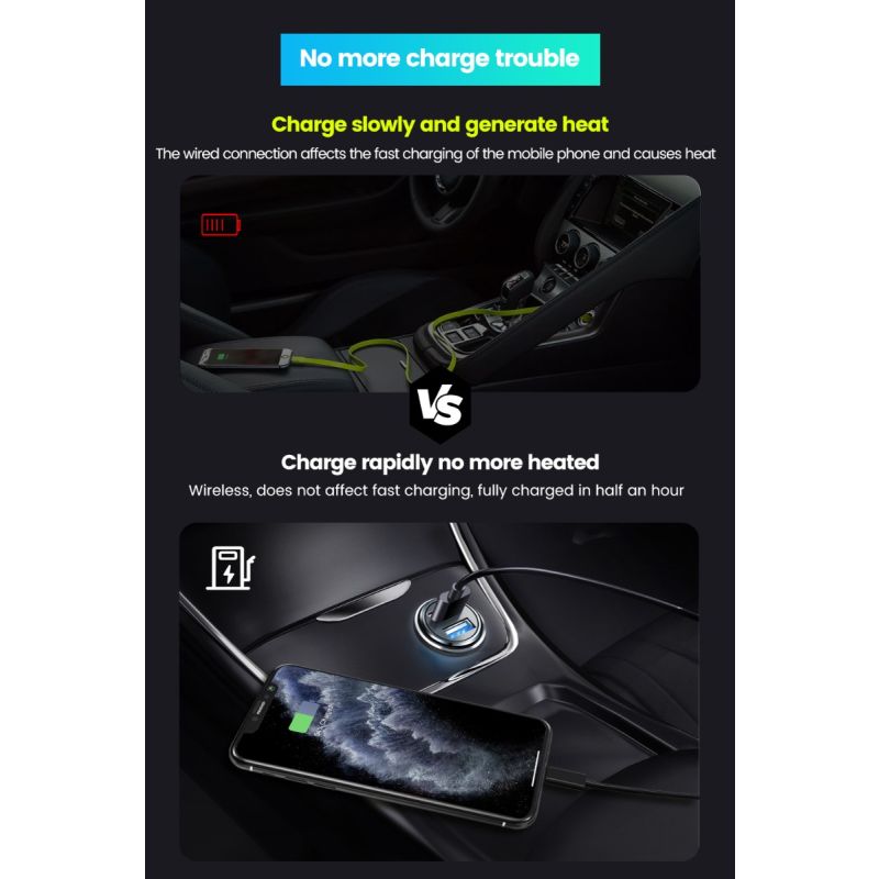 CarlinKit 4.0 Bezdrôtový CarPlay Box pre Audi VW Kia Jednoduché Plug and Play Hands-Free Konektivita