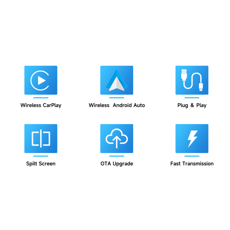 CarlinKit 2air 5.0 CarPlay bezdrôtový adaptér inteligentný AI box s bezproblémovou integráciou a Bluetooth Wi-Fi