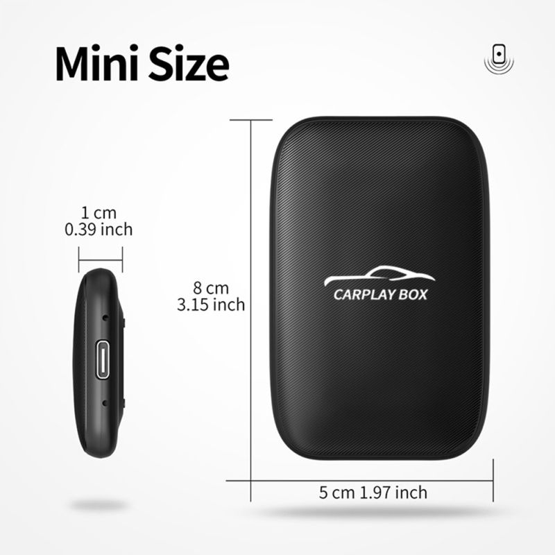 Bezdrôtový Android Auto adaptér Carplay Box pre Netflix YouTube zábavu v aute digitálny hub príslušenstvo