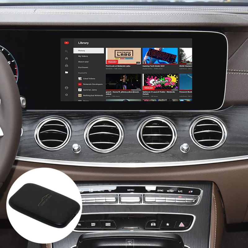 Bezdrôtový Android Auto adaptér Carplay Box pre Netflix YouTube zábavu v aute digitálny hub príslušenstvo