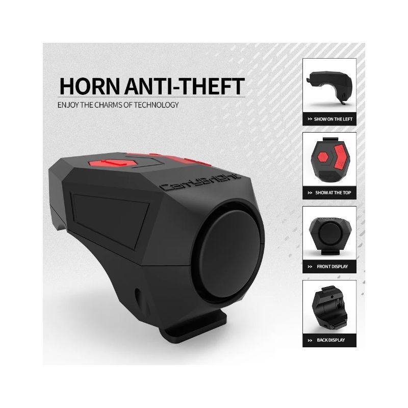 Objavte CarryBright CBH3 USB nabíjateľný bicykel 120dB elektrický zvonček pre bezpečné mestské či horské cyklovýlety