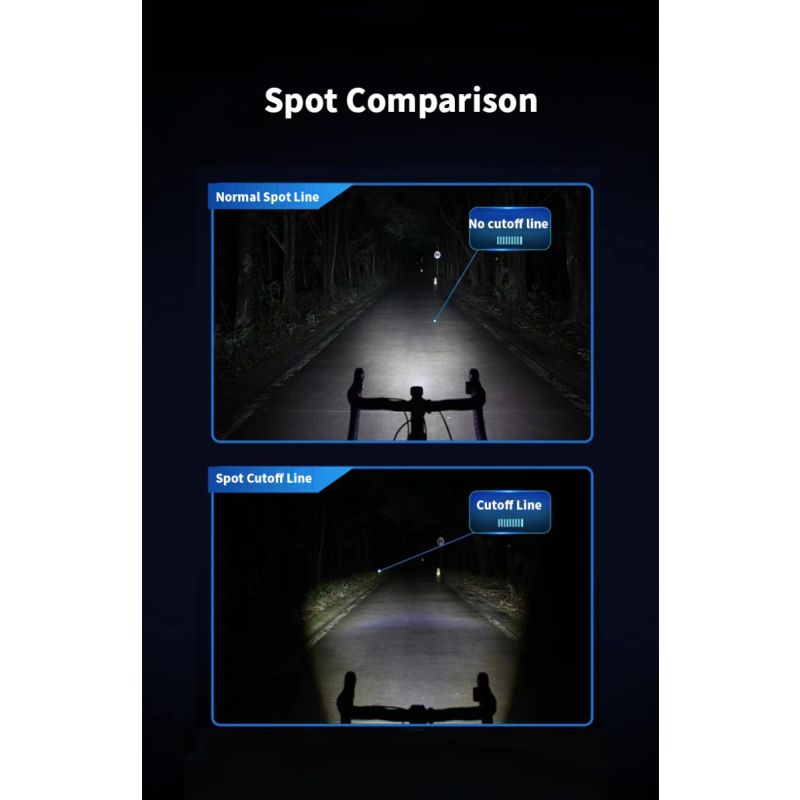 Magicshine CBL1600 Predné svetlo na bicykel 1600 lúmenov Cyklistická bezpečnosť pre nočnú viditeľnosť