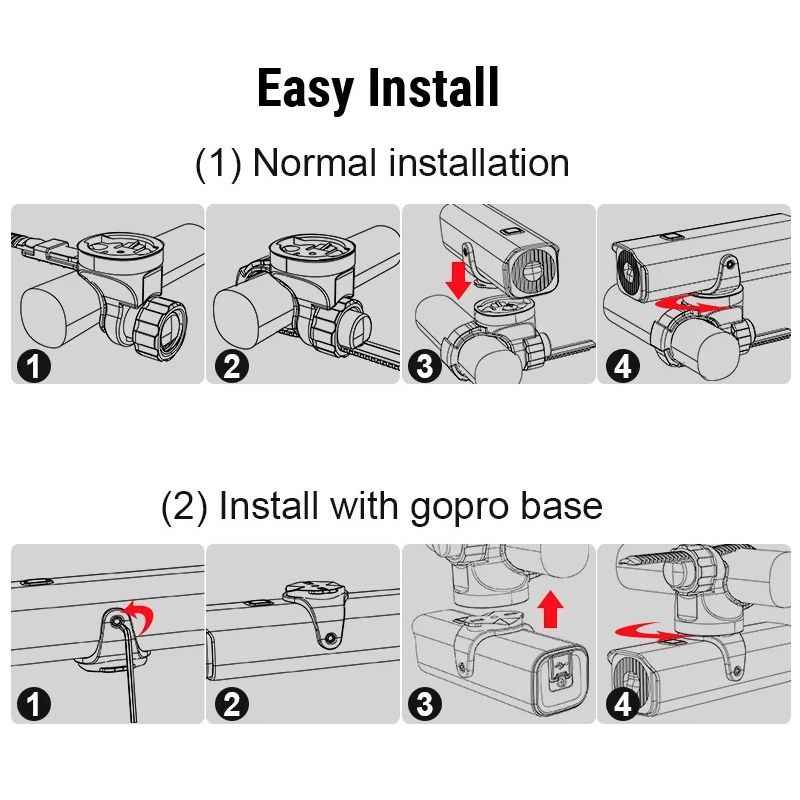 TOWILD CL1600 LED svetlo na bicykel 1600 lumenov USB dobíjanie bezpečná jazda s IPX6 vodotesnosťou