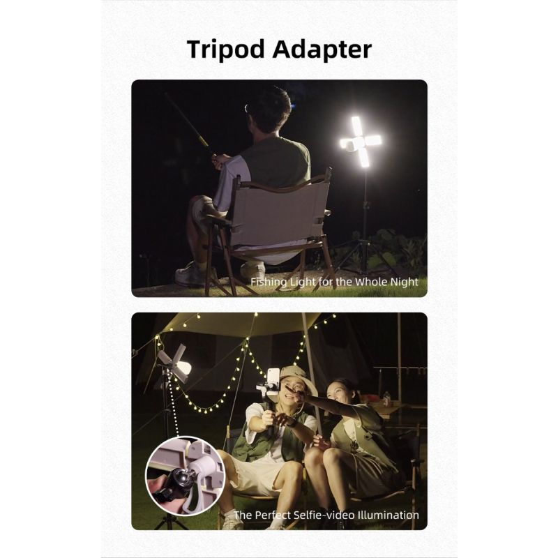 Klarus CL2 kempingová lampa 750 lúmenov s nastaviteľným uhlom starostlivosť o oči 7 osvetľovacích režimov