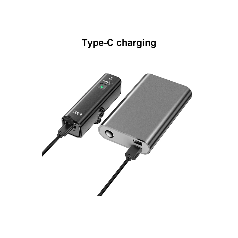 Objavte TOWILD CL600 LED svetlo na bicykel s USB dobíjateľnou batériou 2000mAh a vodotesným dizajnom