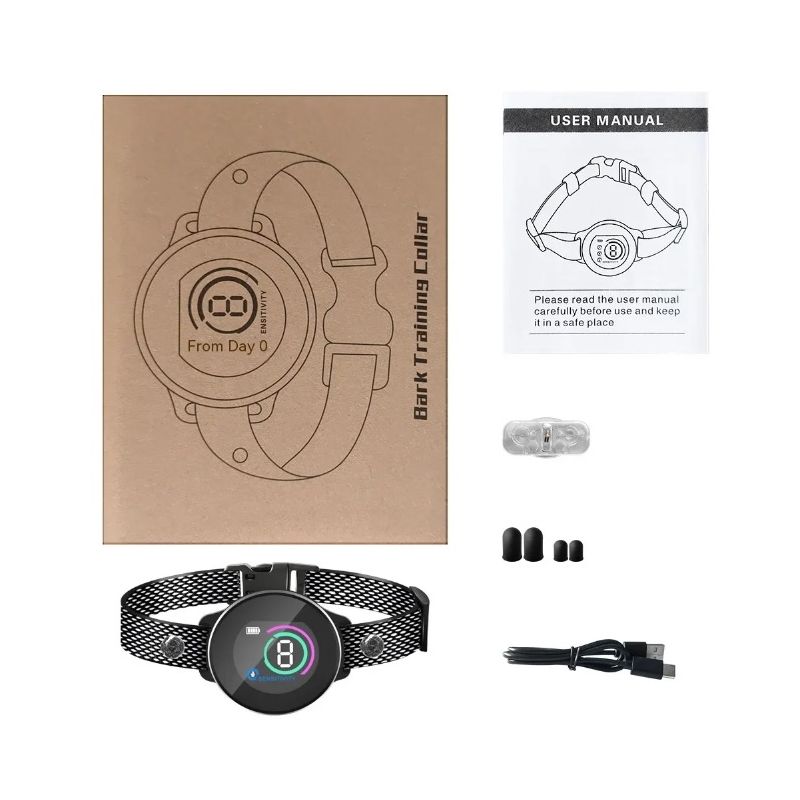 Inteligentný dobíjací obojok pre psy s algoritmom a PowerMax technológiou riešenie pre tiché prostredie