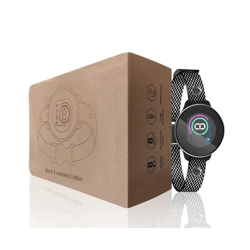 Inteligentný dobíjací obojok pre psy s algoritmom a PowerMax technológiou riešenie pre tiché prostredie