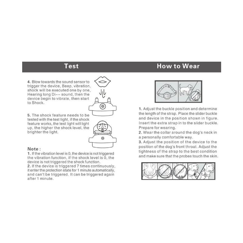 Inteligentný dobíjací obojok pre psy s algoritmom a PowerMax technológiou riešenie pre tiché prostredie
