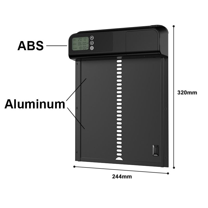 Automatizácia kurníka vodotesné dvierka s časovačom bezpečné a odolné riešenia pre chov na záhrade