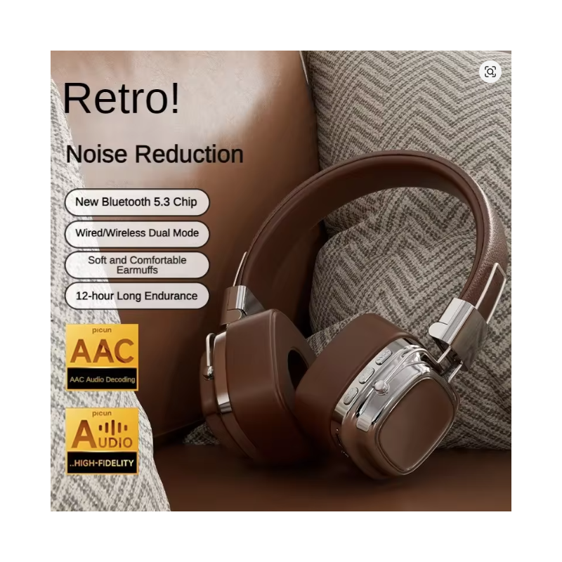 Bezdrôtové Bluetooth slúchadlá Major III s duálnym mikrofónom ENC ergonomický dizajn dlhá výdrž batérie