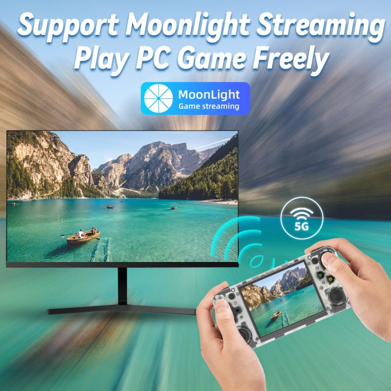 ANBERNIC RG35XX H ručná herná konzola Linux H700 IPS displej 5000 klasických hier prenosné retro hranie