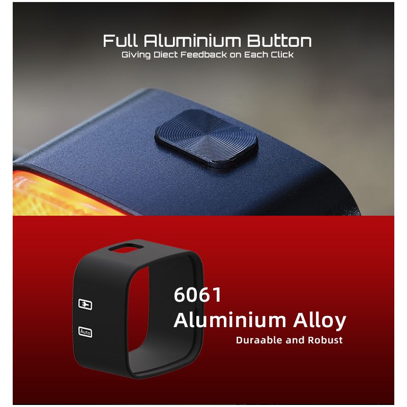 Enfitnix Cubelite III inteligentné zadné svetlo LED 30 lumenov USB nabíjanie bezpečnosť na bicykli viditeľnosť