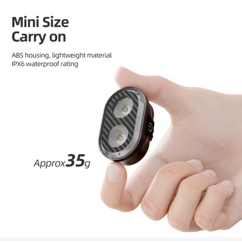 CYCLAMI CY200 zadné svetlo na bicykel s inteligentným brzdovým senzorom vysoká viditeľnosť IPX6 odolné