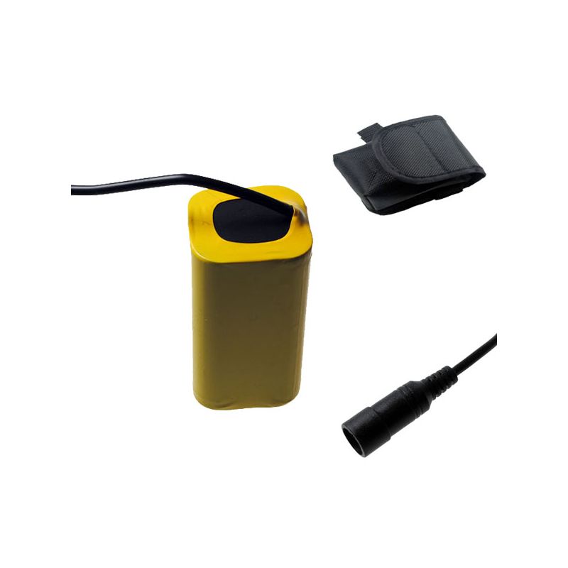 UltraFire 5521 DC Rozhranie 8.4V 8800MAH Batérie vodotesný dizajn pre LED bicykle a cyklistické osvetlenie