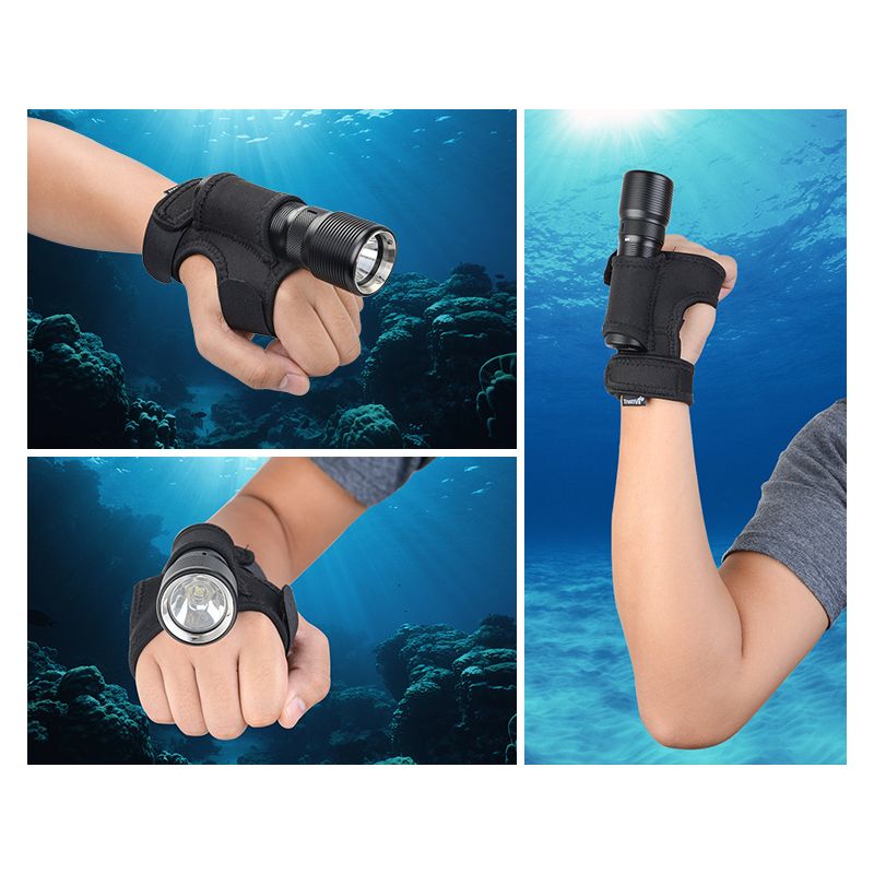 TrustFire TR-DF008 LED potápačská baterka 700 lumenov vodotesná IPX8 s magnetickým ovládaním outdoorové vybavenie