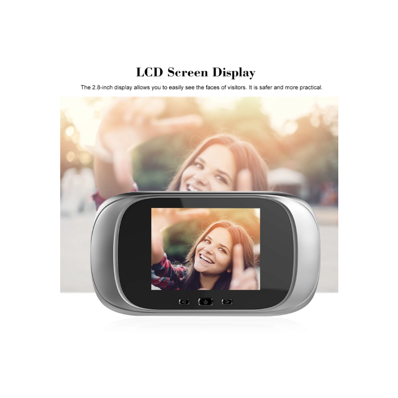 Digitálny dverový prehliadač DD1 s 2,8