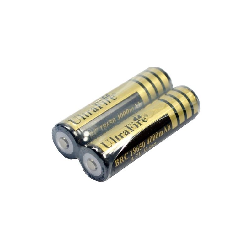 Ultrafire BRC 4000mAh 3.7V nabíjateľná Li-ion batéria pre LED svietidlá ekologická a dlhá výdrž