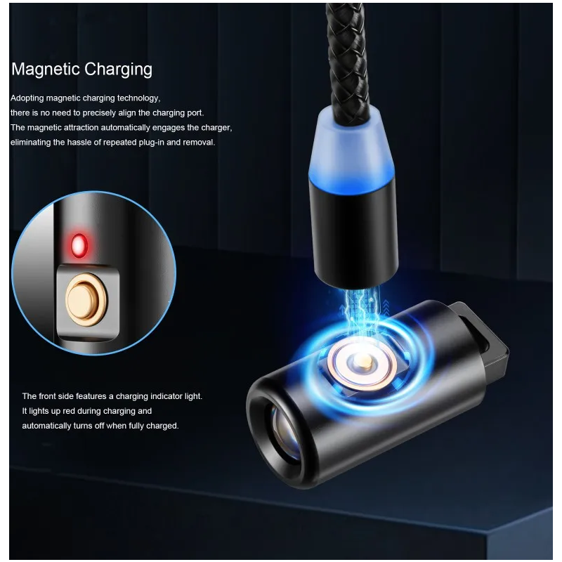 Mini LED Nabíjateľné Kempingové Svietidlo: Kompaktné & Prenosné, Vodotesné, s Kľúčenkou a Náhrdelníkom