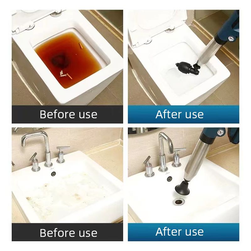 Odblokovací nástroj Odblokovac potrubia z nehrdzavejúcej ocele pre efektívne odstraňovanie upchávok v domácnosti