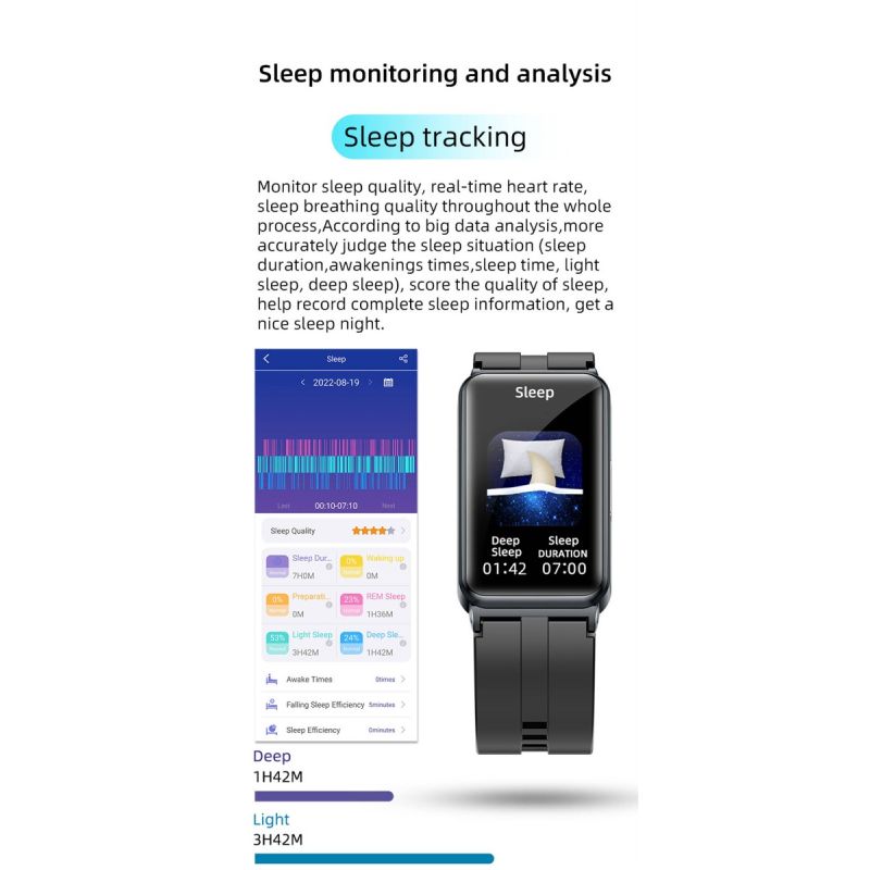 EP01 Inteligentné Hodinky, Glukóza v Krvi, EKG, HRV, Teplota, 1.47