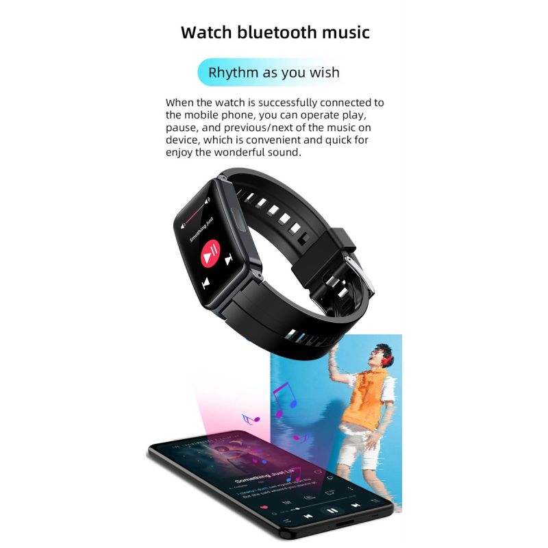 EP01 Inteligentné Hodinky, Glukóza v Krvi, EKG, HRV, Teplota, 1.47