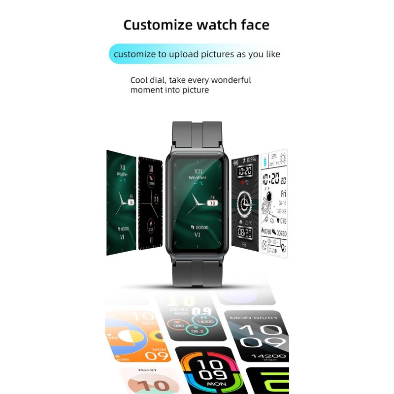 EP01 Inteligentné Hodinky, Glukóza v Krvi, EKG, HRV, Teplota, 1.47