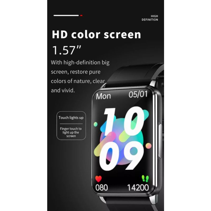 EP02 Smart Hodinky s Glukózou, EKG, HRV a 1.57