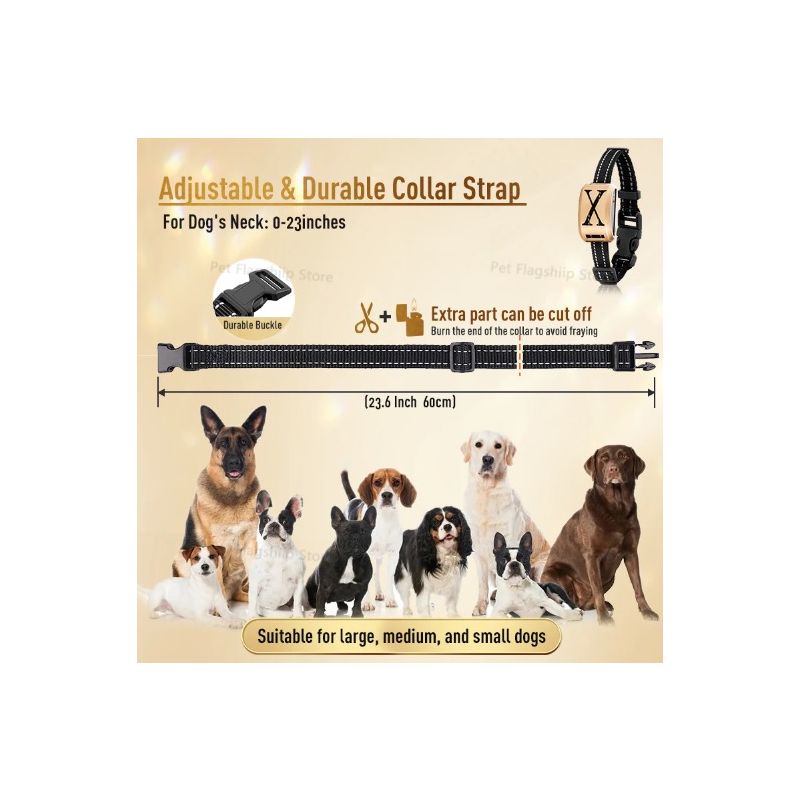 Bezdrôtový Elektronický Ohradník 2-v-1 Elektrický Obojok na Výcvik Psov Pohodlný Dizajn pre Bezpečné Zvieratá