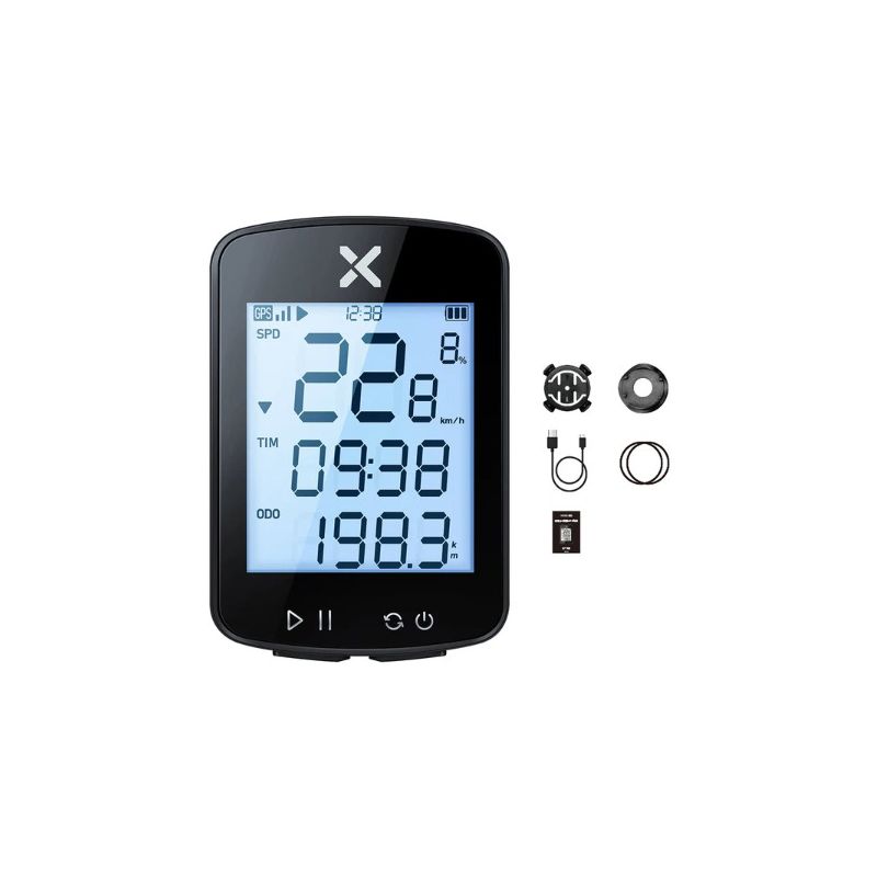 Objavte XOSS G+ G2 cyklistický počítač GPS generácia s vlastným zobrazením a sledovaním cyklistických metrík