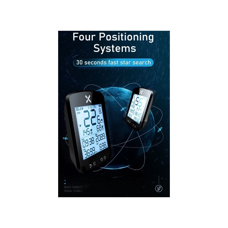 Objavte XOSS G+ G2 cyklistický počítač GPS generácia s vlastným zobrazením a sledovaním cyklistických metrík