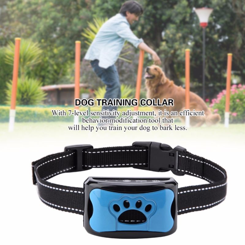 Pet Dog Anti Barking zariadenia Ultrazvukový tréningový golier USB nabíjanie Efektívne Zvieracie potreby