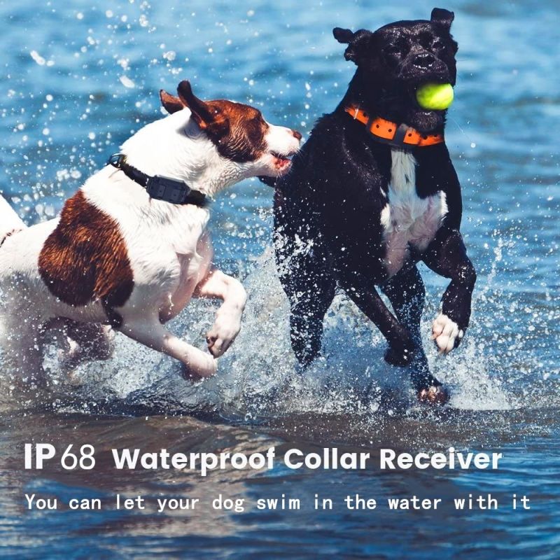 2020 Nový elektrický výcvik psov nabíjateľný golier 1000m dosah vodotesný priateľský k domácim zvieratám