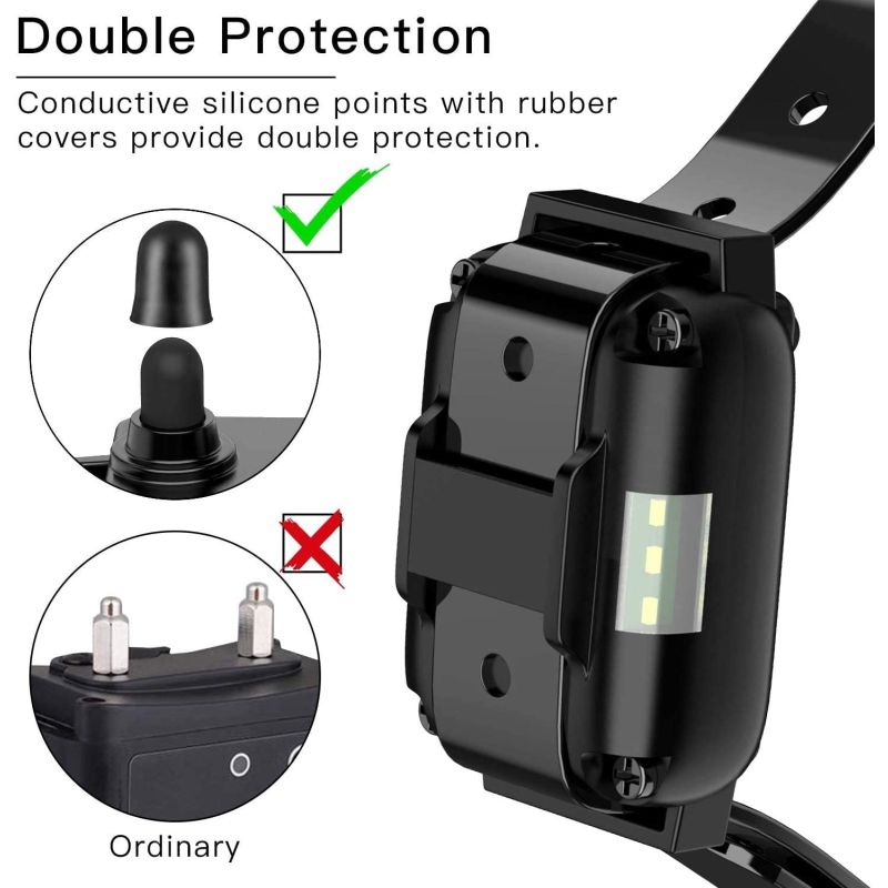 Objavte 800m Elektrický Výcvikový Obojok pre Všetky Veľkosti Psov Vodotesný Diaľkovo Ovládaný s LCD Displejom