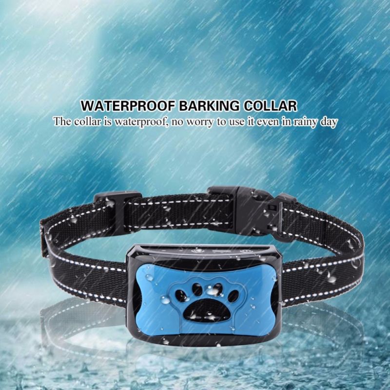 Pet Dog Anti Barking zariadenia Ultrazvukový tréningový golier USB nabíjanie Efektívne Zvieracie potreby