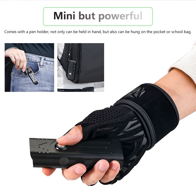 TK5 Predné svetlá na nočné jazdenie 5x T6 5000 lumenov USB nabíjateľné hliníková zliatina viacero režimov